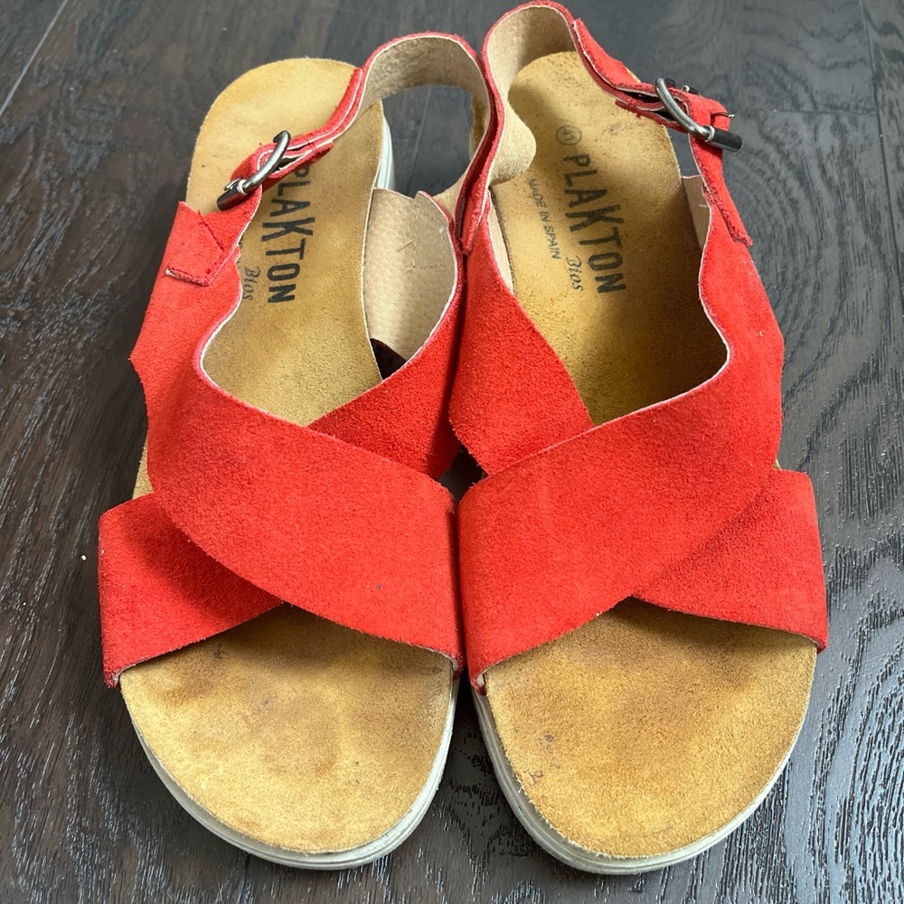 Women's Red Sandals